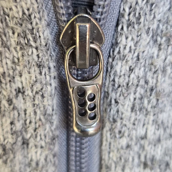 Patagonia Women's Better Sweater Vest Light Gray Full Zip Fleece Size XL - Picture 7 of 9